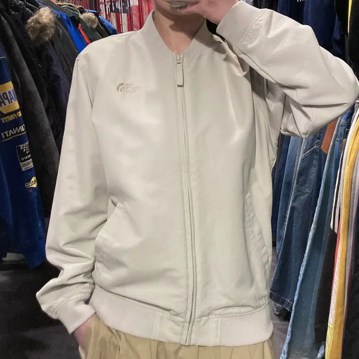 [BUNJANG] North Face Cream Windbreaker Jacket / [IM]  northface 노스페이스 크림 블루종