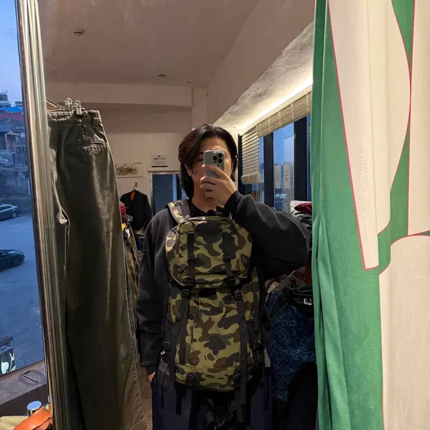 [BUNJANG] Bape x Porter Camo Backpack / Bape x Porter 카모 백팩 os