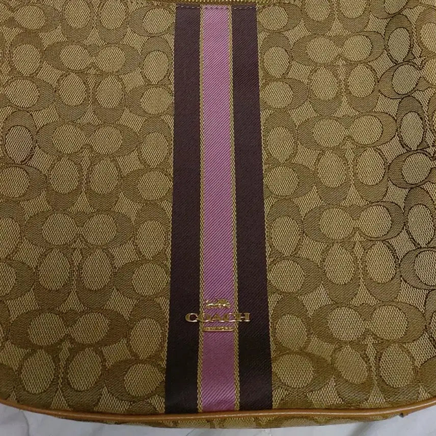 [BUNJANG] Coach Fabric Shoulder Bag / 코치가방 패브릭숄더백