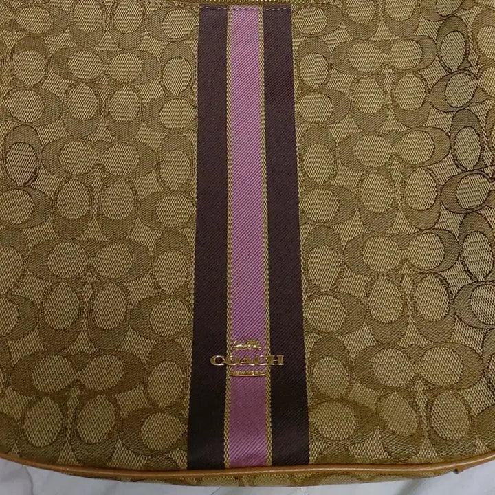 [BUNJANG] Coach Fabric Shoulder Bag / 코치가방 패브릭숄더백