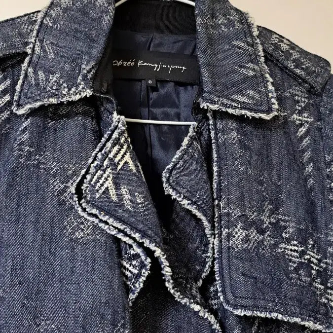 [BUNJANG] Obje Denim Spring/Autumn Coat / 오브제 데님춘추코트44,55