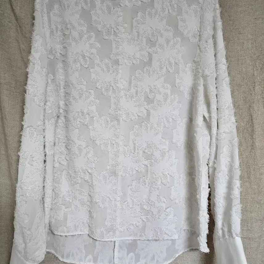 [BUNJANG] White Elegant Blouse / 화이트 블라우스 55~66