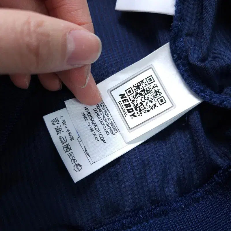 [BUNJANG] Nerdy Jersey Zip-up / [S] 널디 져지 집업