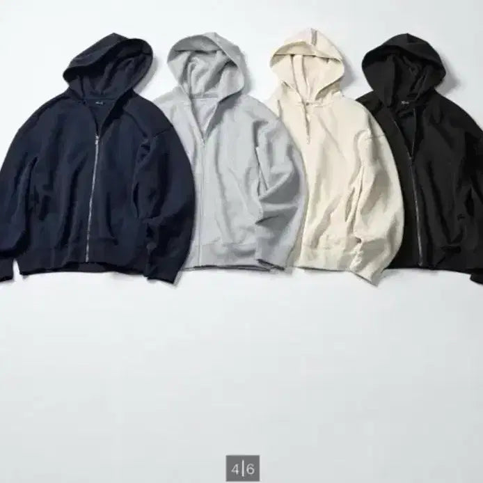 [BUNJANG] Uniqlo C Oversized Full-Zip Hoodie / 유니클로 C 스웨트 오버사이즈 풀집파카