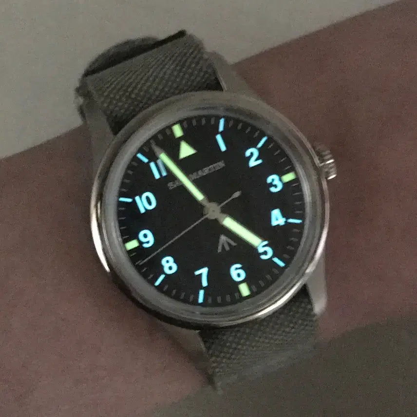 [SOLD OUT] 산마틴 영국군 시계 (영국 수재 스트랩)