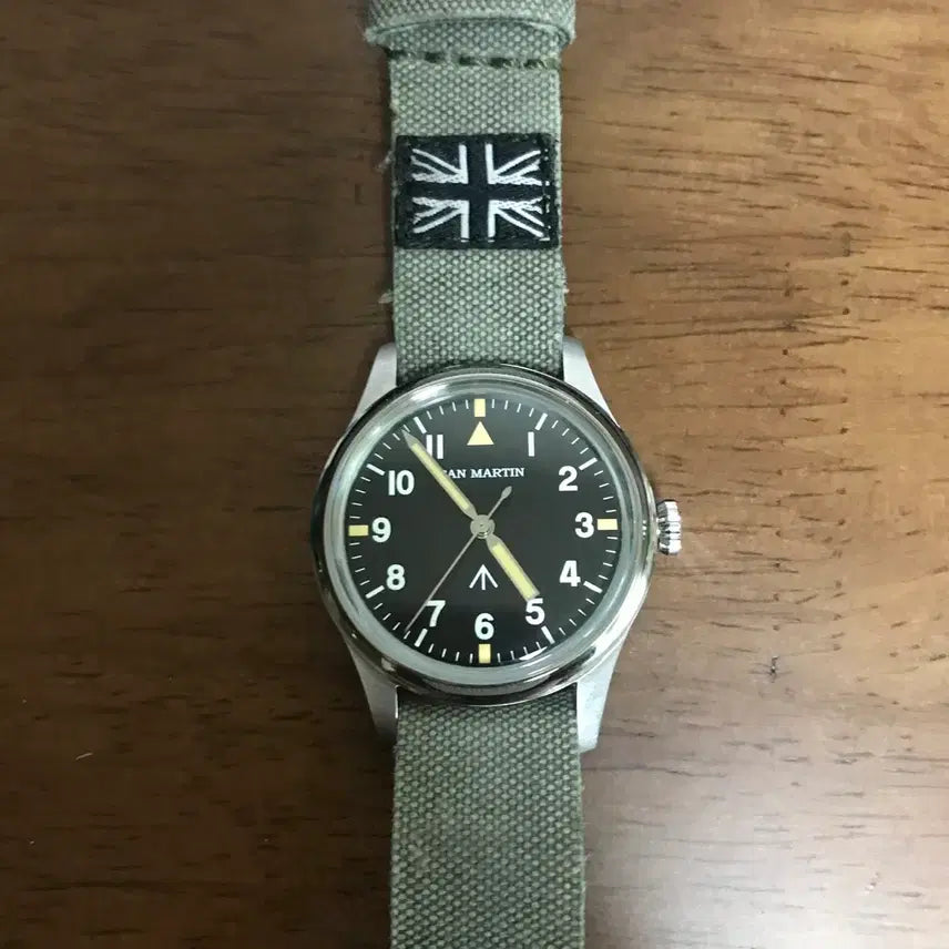 [SOLD OUT] 산마틴 영국군 시계 (영국 수재 스트랩)