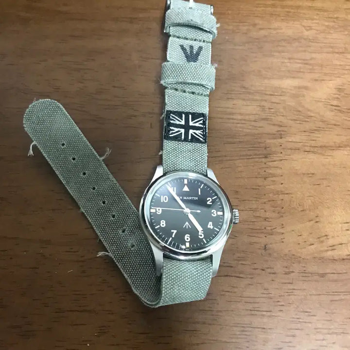 [SOLD OUT] 산마틴 영국군 시계 (영국 수재 스트랩)