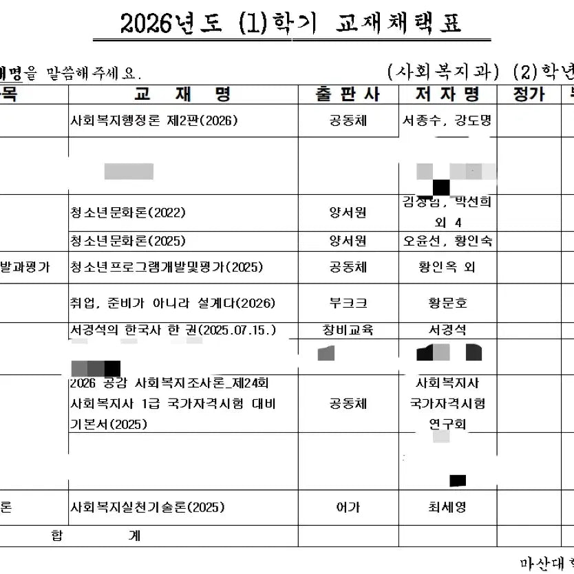 [BUNJANG] Social Welfare Textbook / 책 삽니다