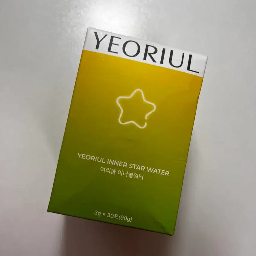 [BUNJANG] Yeoriwool Inner Star Water 30-Pack / 여리울 이너별워터 30포