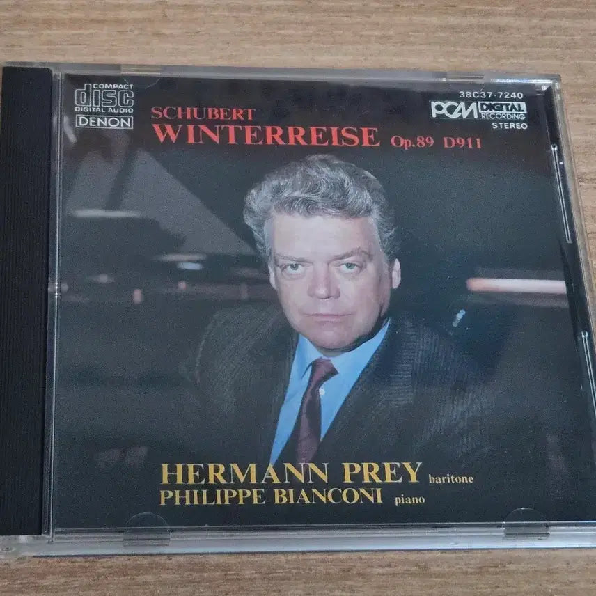 [BUNJANG] Schubert Winterreise Op.80 CD / Schubert: Winterreise, Op.80 - Prey (수입C