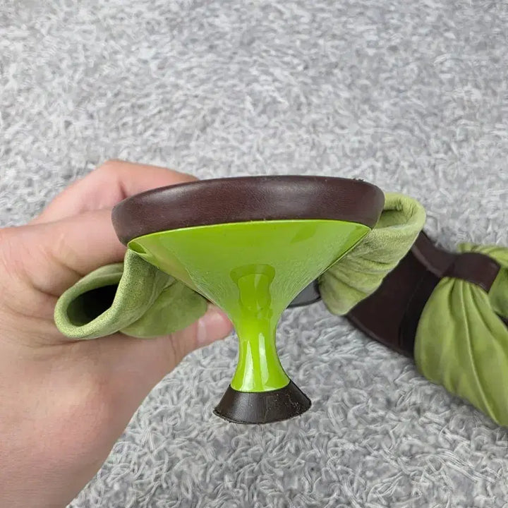 [BUNJANG] Ferragamo Leather Sandals US7.5 / 정품] 페라가모 레더 샌들 US7.5/ 245 상태 좋음굽 3cm