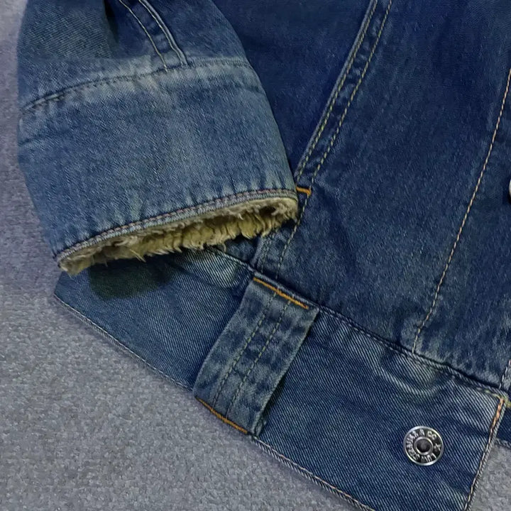 [BUNJANG] Levi's Type 1 Trucker Fur Jacket (M) / 리바이스 타입1 트러커 퍼자켓 m