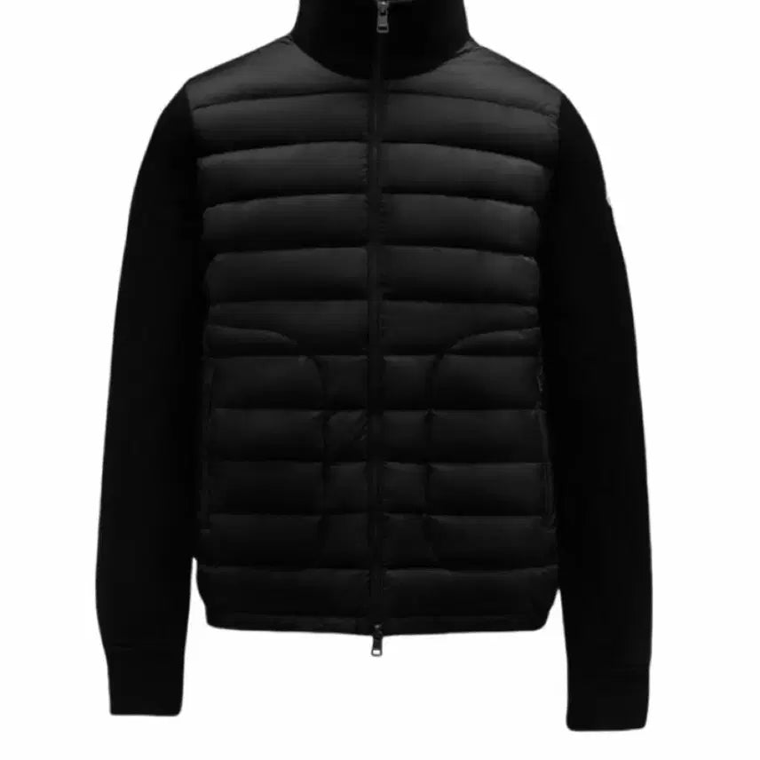[BUNJANG] Moncler Knit Padded Jacket Black L / 몽클레어 니트 패딩 블랙 L