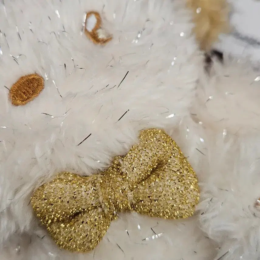 [BUNJANG] Sanrio Pochacco Glitter Gold Keyring / 반짝골드 포차코 키링. 새상품
