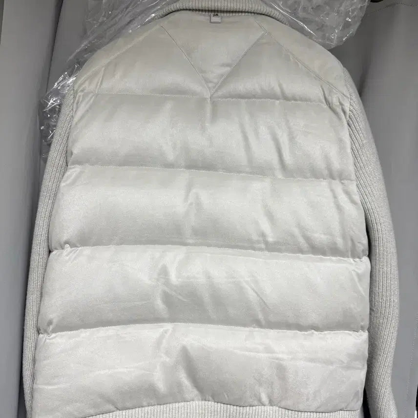 [BUNJANG] Allegri Knit Padded Jacket Gray / 2026 FW 알레그리 니트패딩 그레이 100 L팝니다