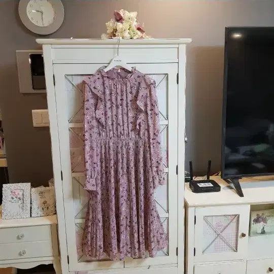 [BUNJANG] Frill Long Dress / 프릴 롱원피스/55