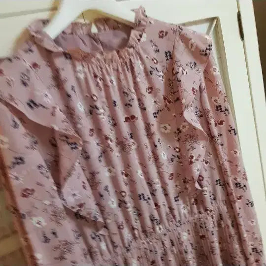 [BUNJANG] Frill Long Dress / 프릴 롱원피스/55