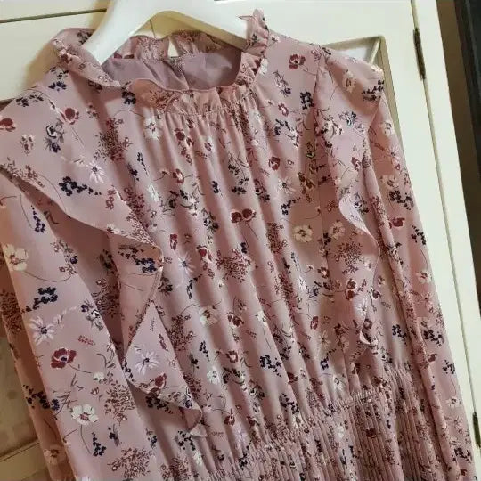 [BUNJANG] Frill Long Dress / 프릴 롱원피스/55