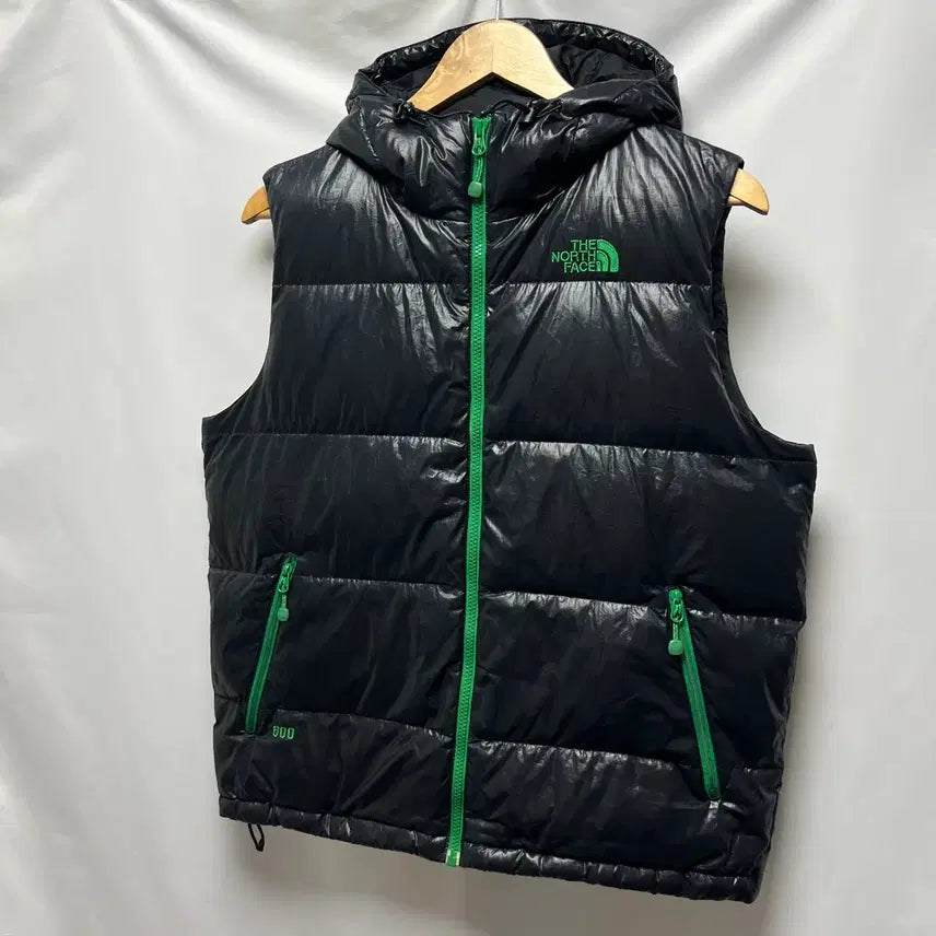 [BUNJANG] [정품/S] 노스페이스 600 구스다운 블랙유광 패딩 조끼/베스트 / [정품/S] 노스페이스 600 구스다운 블랙유광 패딩 조끼/베스트