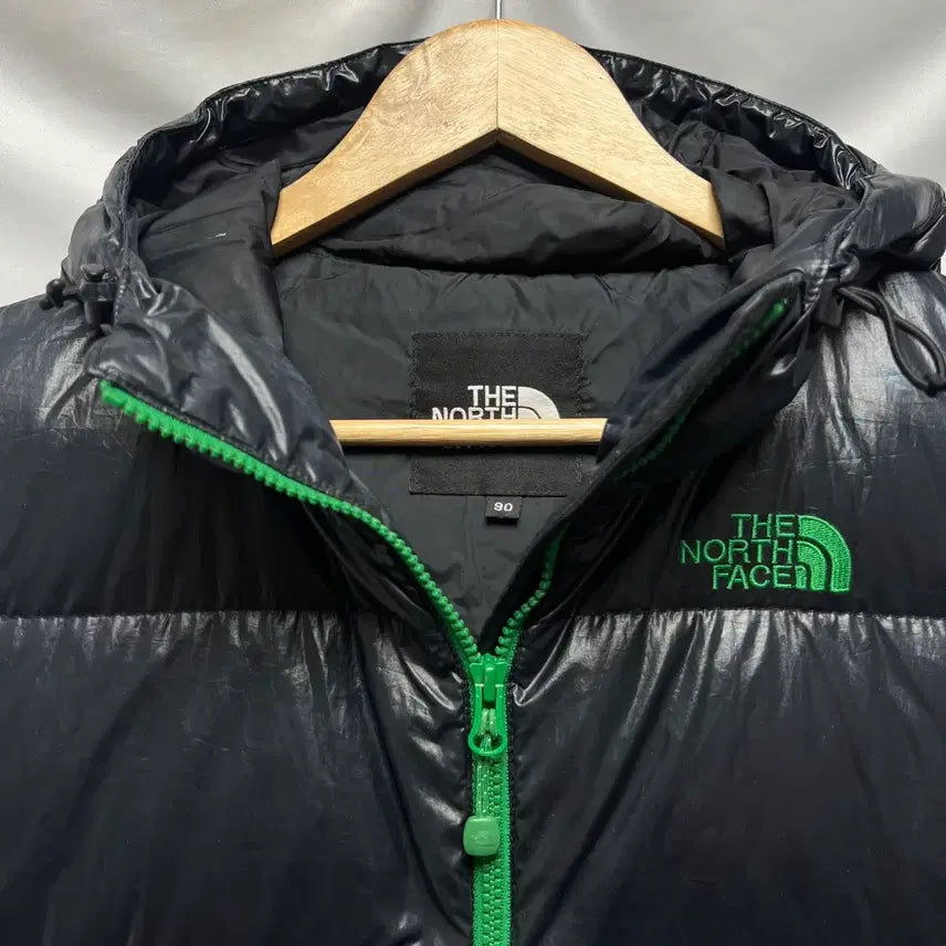 [BUNJANG] [정품/S] 노스페이스 600 구스다운 블랙유광 패딩 조끼/베스트 / [정품/S] 노스페이스 600 구스다운 블랙유광 패딩 조끼/베스트