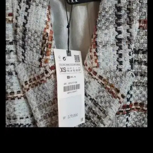 [BUNJANG] ZARA Tweed Jacket (Size 55) / 자라 트위드자켓/55 새상품