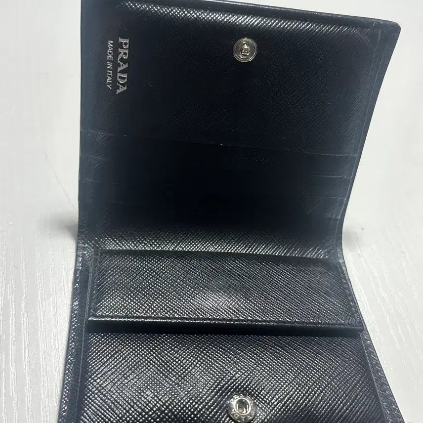 [BUNJANG] Prada Flower Print Bifold Wallet / 프라다 플라워 반지갑