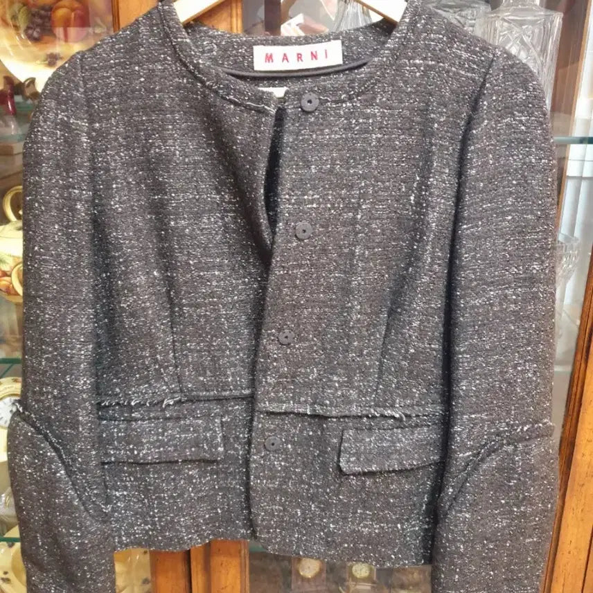 [BUNJANG] Marni Tweed Jacket (Size 55) / 마르니 트위드자켓(55)