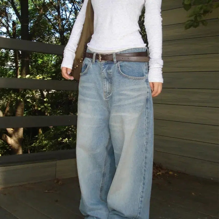 [BUNJANG] Our Cabinet Temp Denim Pants / 아워캐비넷 temp denim pants