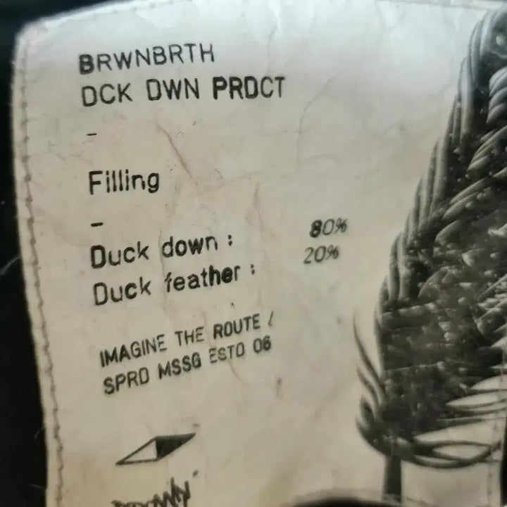 [BUNJANG] Brownbreath Tag Short Down Puffer / 브라운브레스 tag short down puffer
