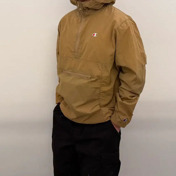 [BUNJANG] Champion Anorak Windbreaker Jacket / 챔피온 아노락 바람막이