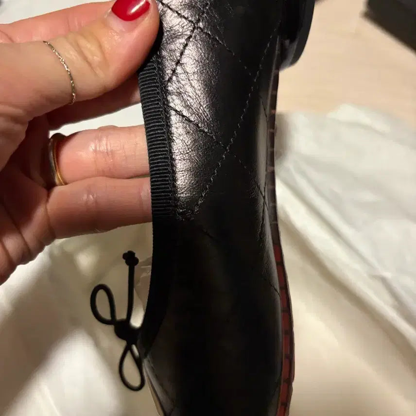 [BUNJANG] Chanel Cambon Flat (37.5) / 정품 샤넬 깜봉 플랫(37.5)