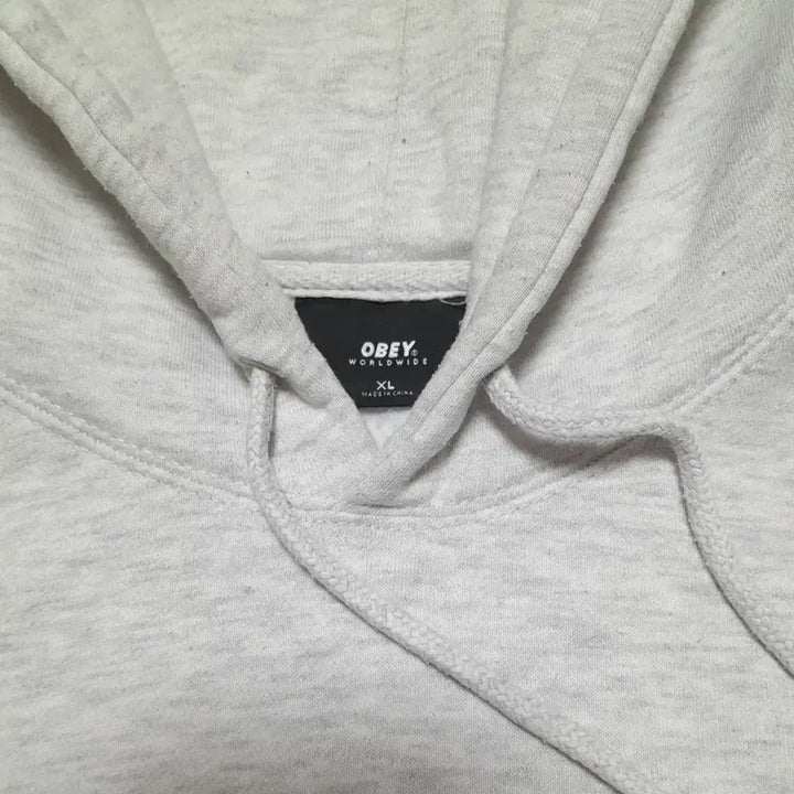 [BUNJANG] Obey Box Logo Hoodie (XL) / 오베이 박스로고 후드 그레이 (XL)