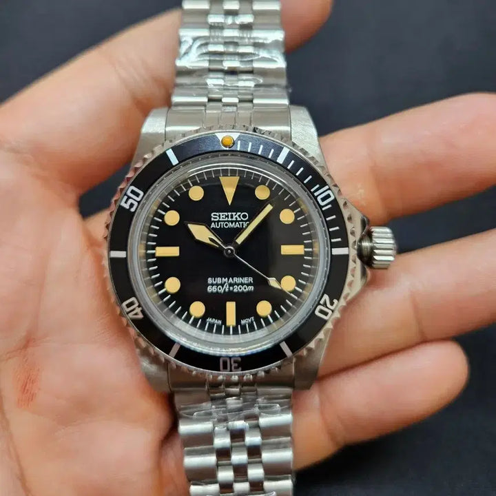 [BUNJANG] Seiko Custom Mod Milsub Automatic 39mm Watch / 세이코 커스텀 모드 mod 밀.섭 오토매틱 39mm