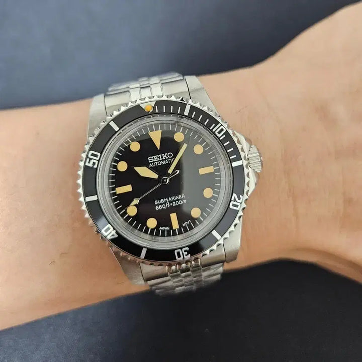 [BUNJANG] Seiko Custom Mod Milsub Automatic 39mm Watch / 세이코 커스텀 모드 mod 밀.섭 오토매틱 39mm