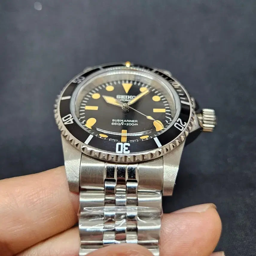 [BUNJANG] Seiko Custom Mod Milsub Automatic 39mm Watch / 세이코 커스텀 모드 mod 밀.섭 오토매틱 39mm