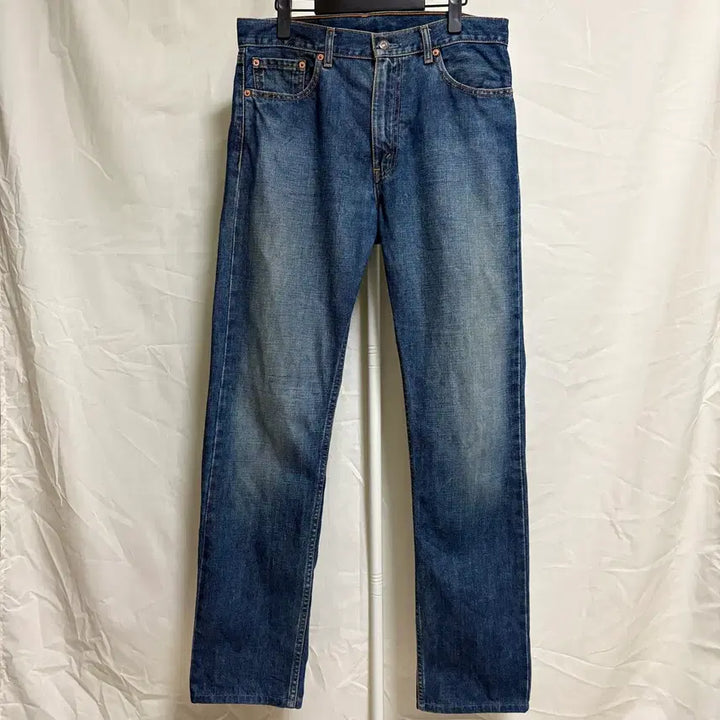 [BUNJANG] Levi's 505 Regular Straight Denim Pants / 리바이스 505 레귤러 스트레이트 데님팬츠 / W32, L34