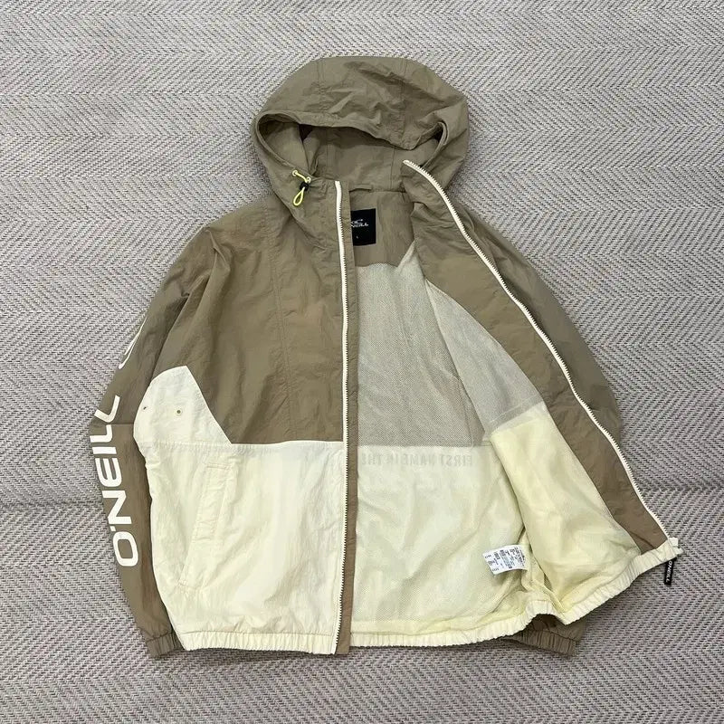 [BUNJANG] Oneil Work Color Block Windbreaker Jacket / 오닐 워크 배색 바람막이 r3105