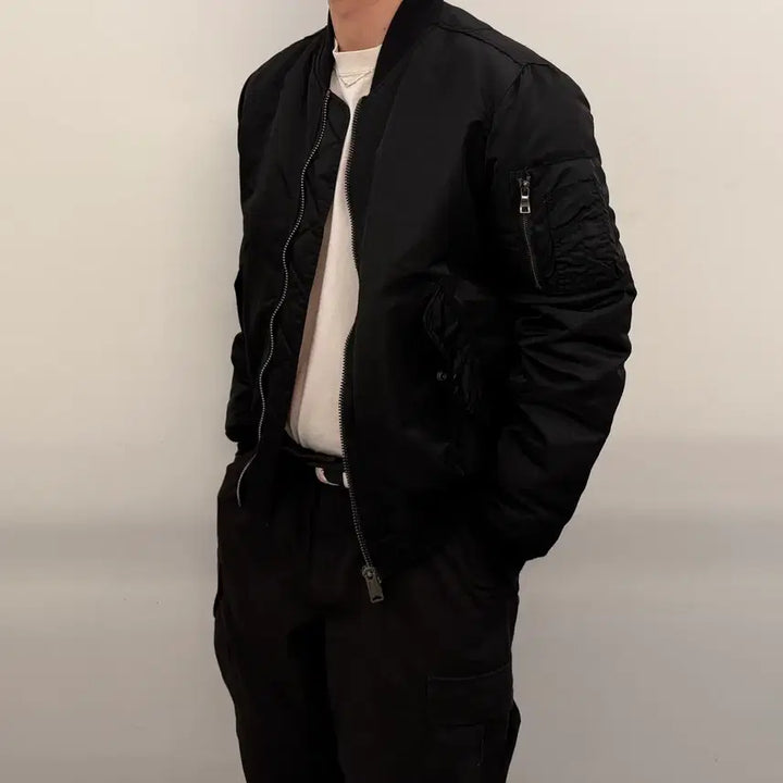 [BUNJANG] Vintage Flight Bomber Jacket / 빈티지 플라이트 봄버 자켓