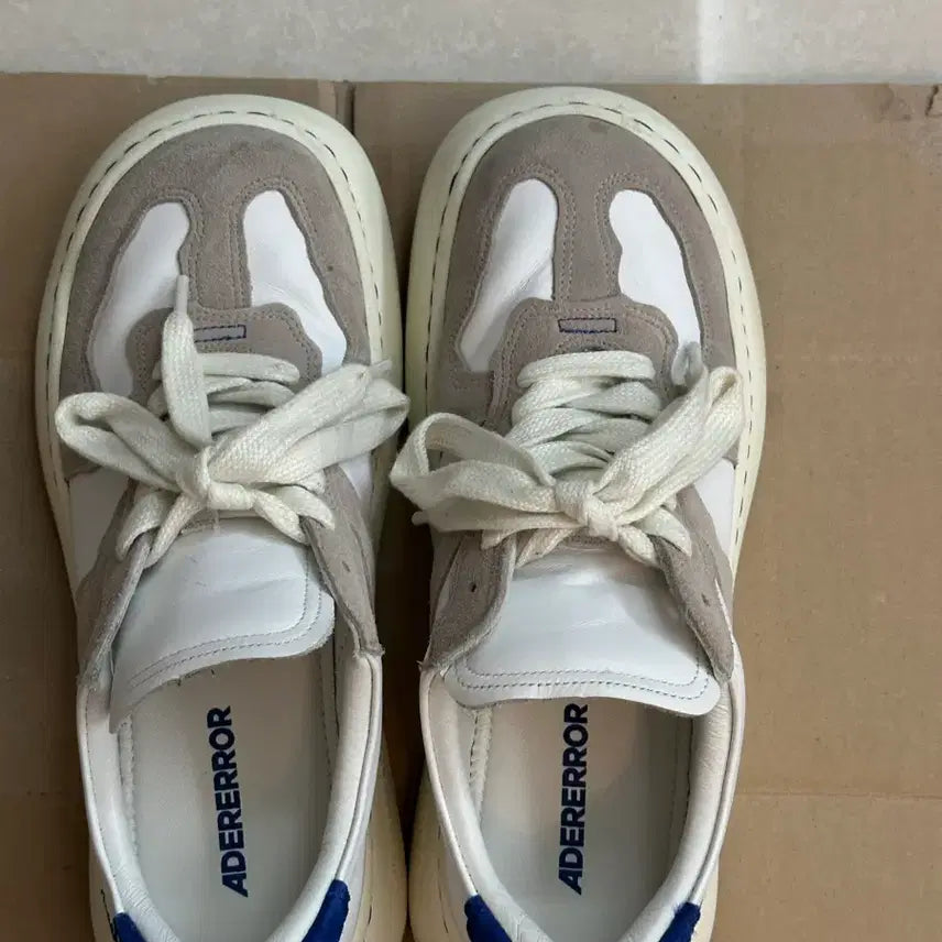 [BUNJANG] ADER Error Baus Off White Sneakers / [270] 아더에러 스니커즈 (Log; Baus off white)