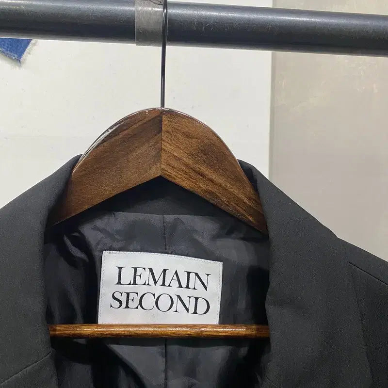 [BUNJANG] Remainsecond Casual Black Blazer Jacket / (105) 리메인세컨드 캐주얼 블랙 블레이저 자켓