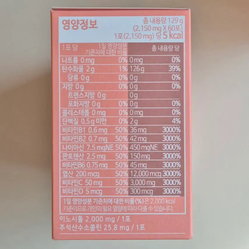 [BUNJANG] Nutone Inositol Premium (120 Pack) / [새상품] 뉴트원 이노시톨 프리미엄 (120포)