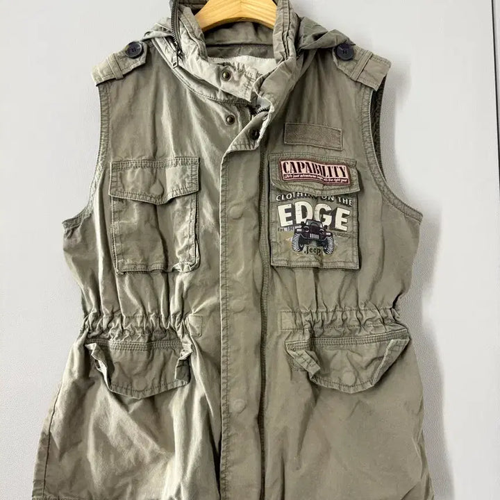 [BUNJANG] Jeep Khaki Vest / 카키 야상 조끼