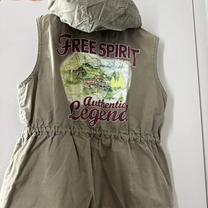 [BUNJANG] Jeep Khaki Vest / 카키 야상 조끼