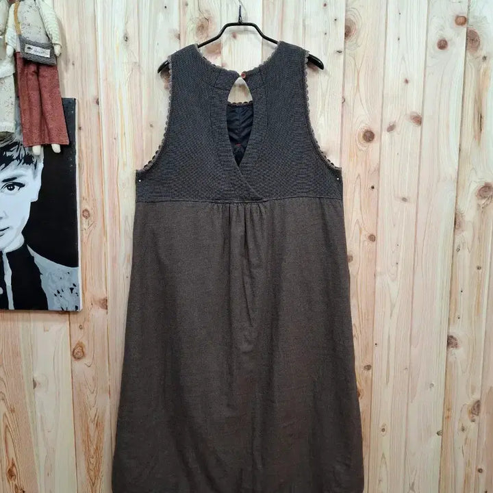 [BUNJANG] Bonding Embroidered Dress / 본딩 자수 원피스