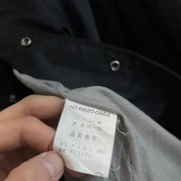 [BUNJANG] Converse Japan Coach Jacket Black / 컨버스 재팬 코치자켓 블랙