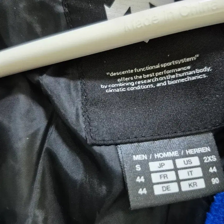 [BUNJANG] Descente Blue Fleece Zip-Up Jacket (Size 90) / 데상트 블루 플리스 집업 자켓 90