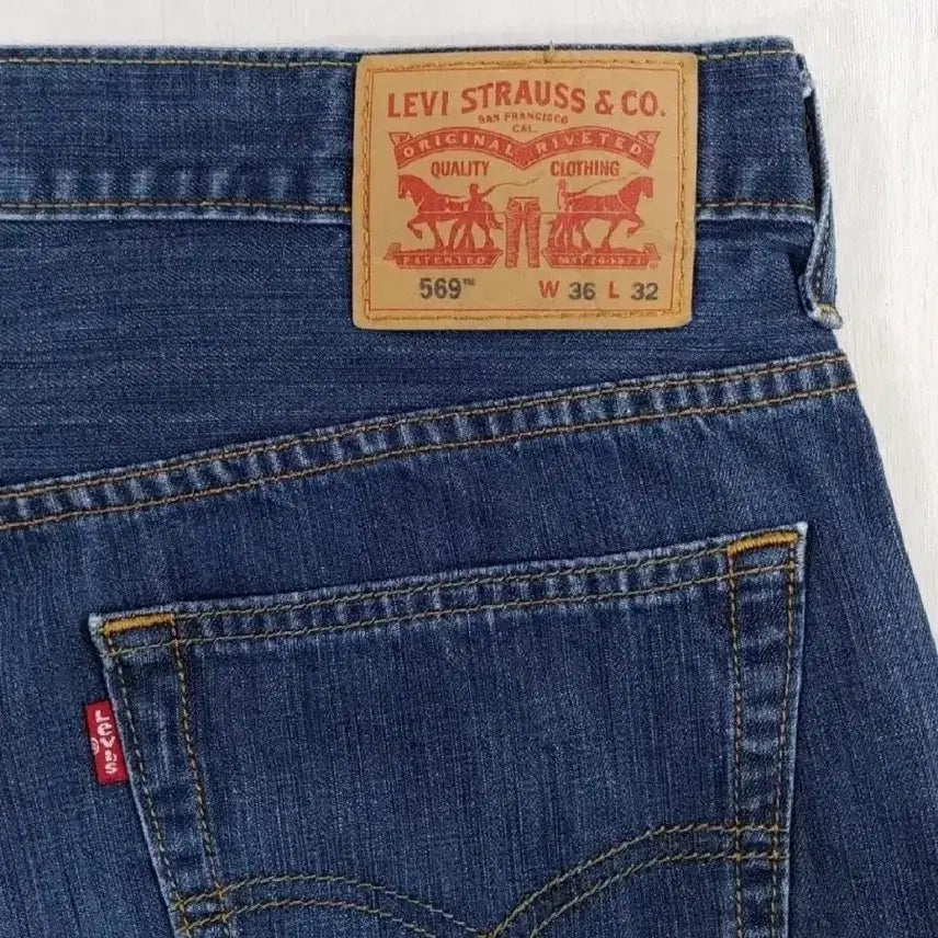[BUNJANG] Levi's 569 Jeans 36x32 / 리바이스 569 청바지 36인치 W36 L32