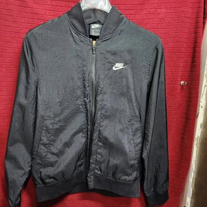 [BUNJANG] Nike Black Windbreaker Jacket / 나이키 블랙 바람막이 점퍼