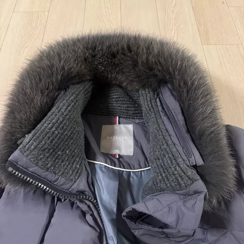 [BUNJANG] DAILIST Fox Fur Goose Down Padding / DAILIST 폭스퍼 구스패딩