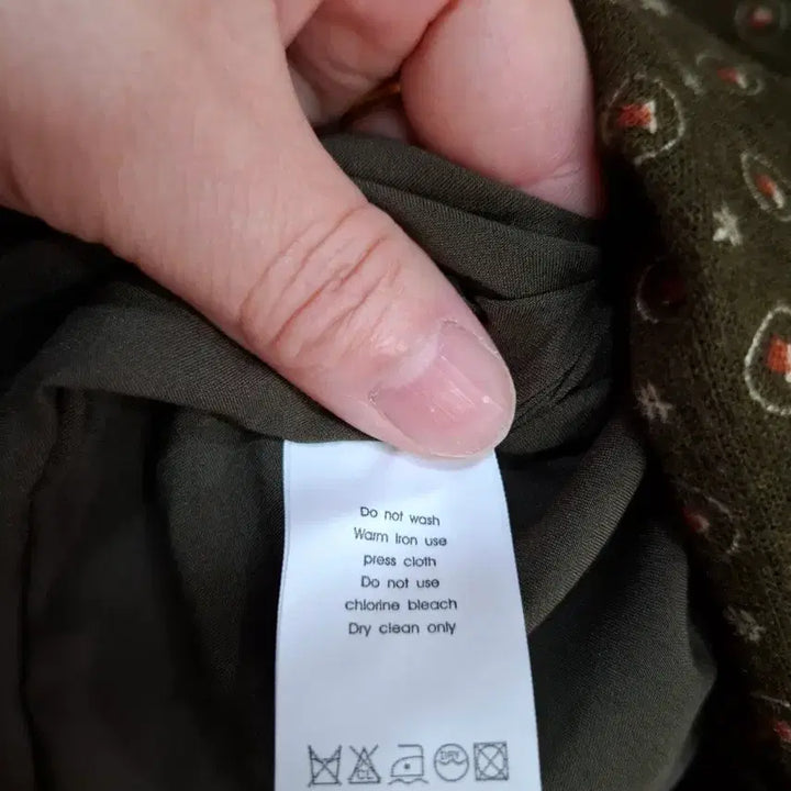 [BUNJANG] Floral Pattern Sleeve Ribbon Long Dress / 플라워 패턴 소매 리본 롱 원피스